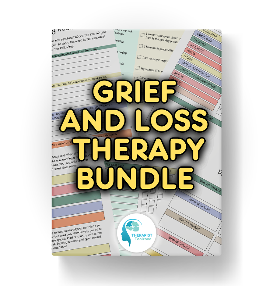 Grief and Loss Therapy Bundle