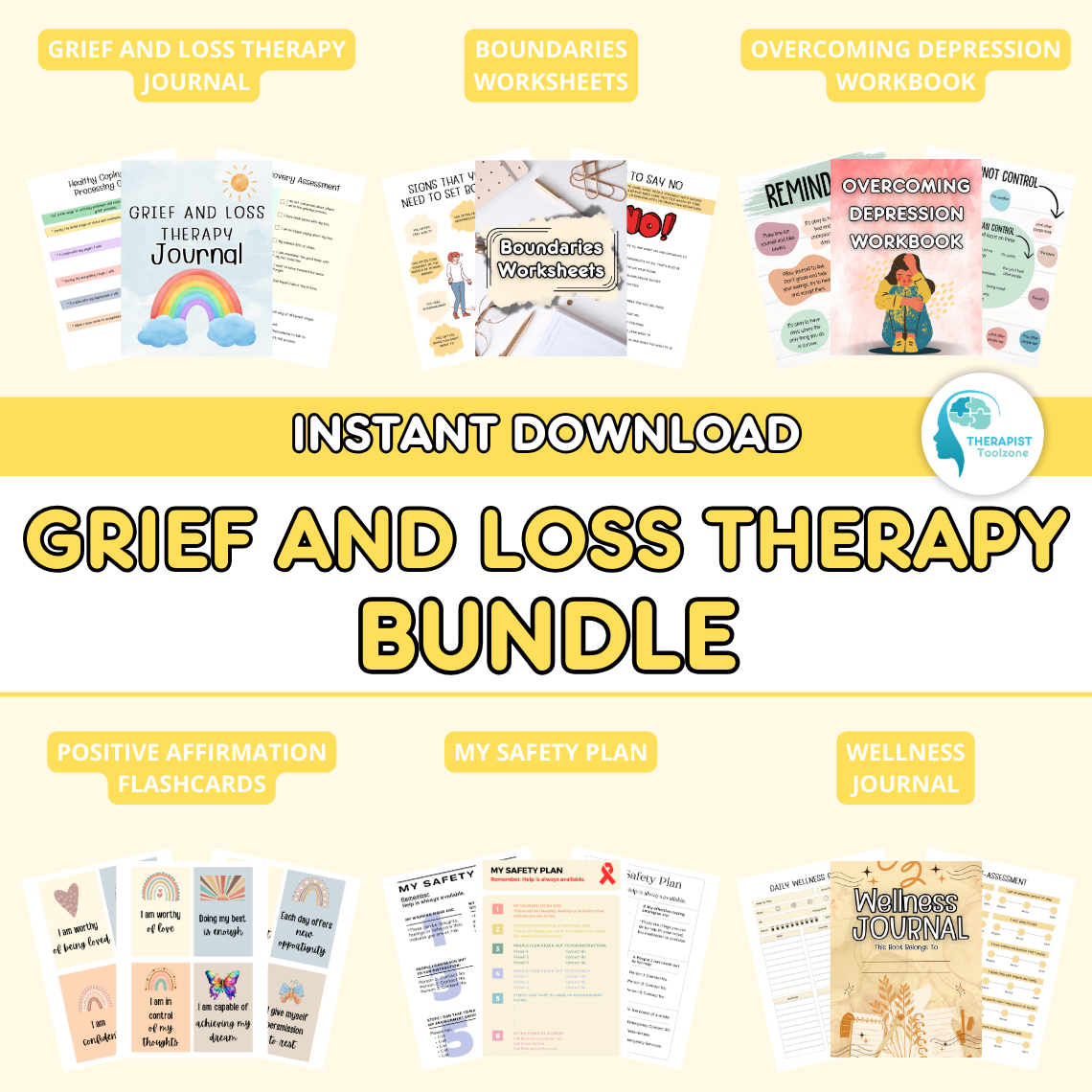 Grief and Loss Therapy Bundle